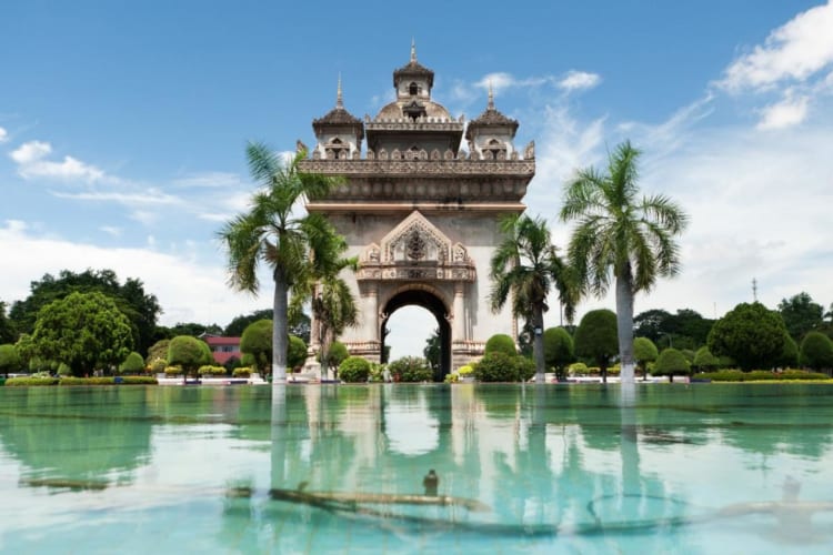 Patuxay Victory Monument Vientiane