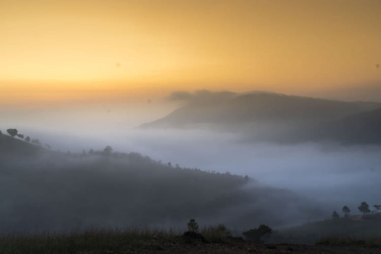 spectacular view of the Phoenix Hill in early morning