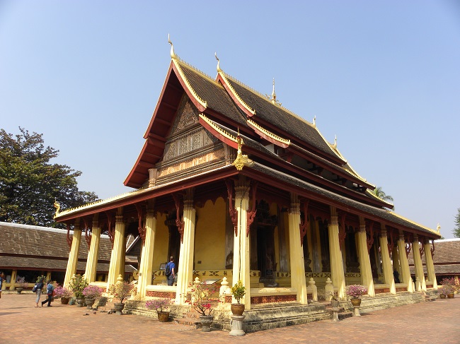 Unique architecture of Wat Sisaket.