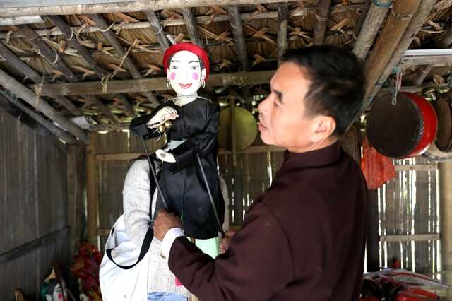 A unique Vietnamese art form Ethnic Tay Stick Puppetry