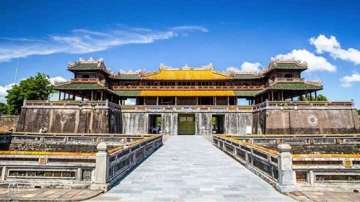 The spectacular Hue Imperial Palace.