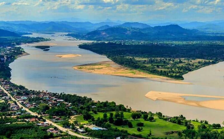 Great View Of The Mekong River