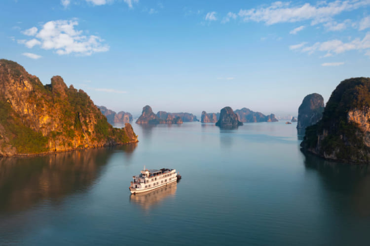 Bai Tu Long Bay offers a tranquil experience