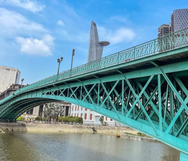 Mong Bridge in ho chi minh city