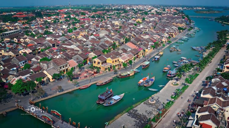 Hoi An looking from above