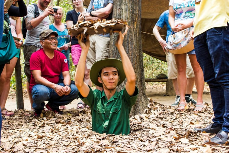 Inside the Vietnamese secret refuse of Cu Chi Tunnels