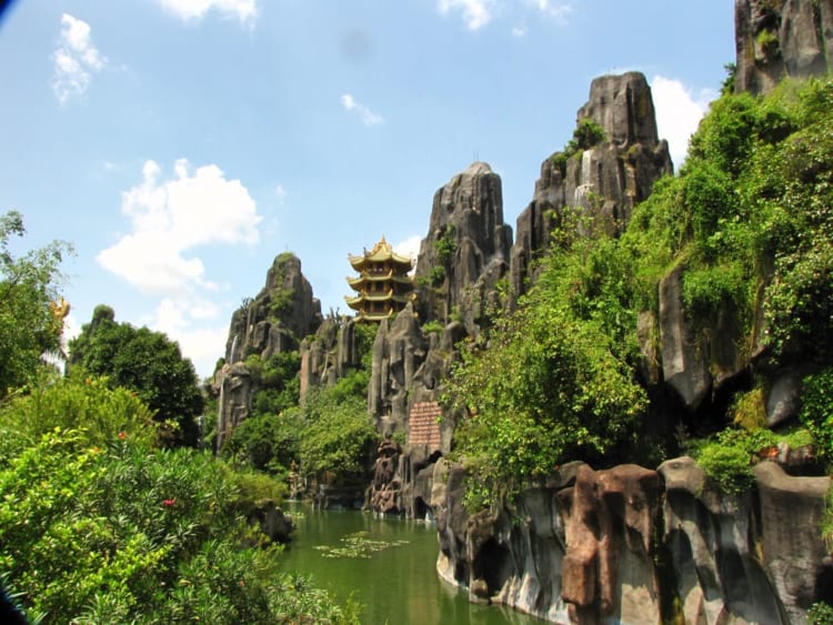 Marble Mountains - A famous mountain in Danang