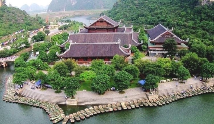 Hoa Lu Ancient Capital view from above