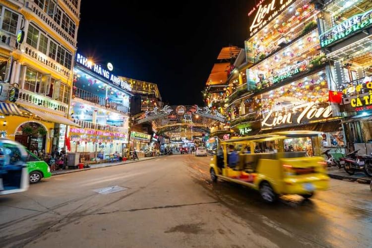 Sapa Night Market is a vibrant and bustling hub of activity during the evening hours.