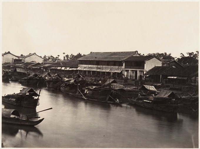 Chinatown (Cholon) in the past