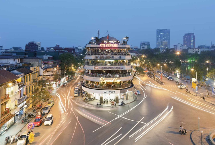 Hanoi offers a peaceful and vibrant nightlife.