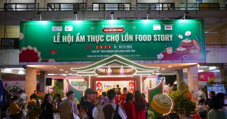 Cho Lon Food Story in 2023 attracted a large number of visitors